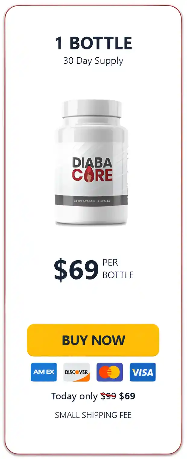 Diabacore 1 bottle pricing